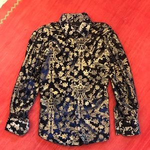 Expectacular Stacy Adams Night Men’s Shirt